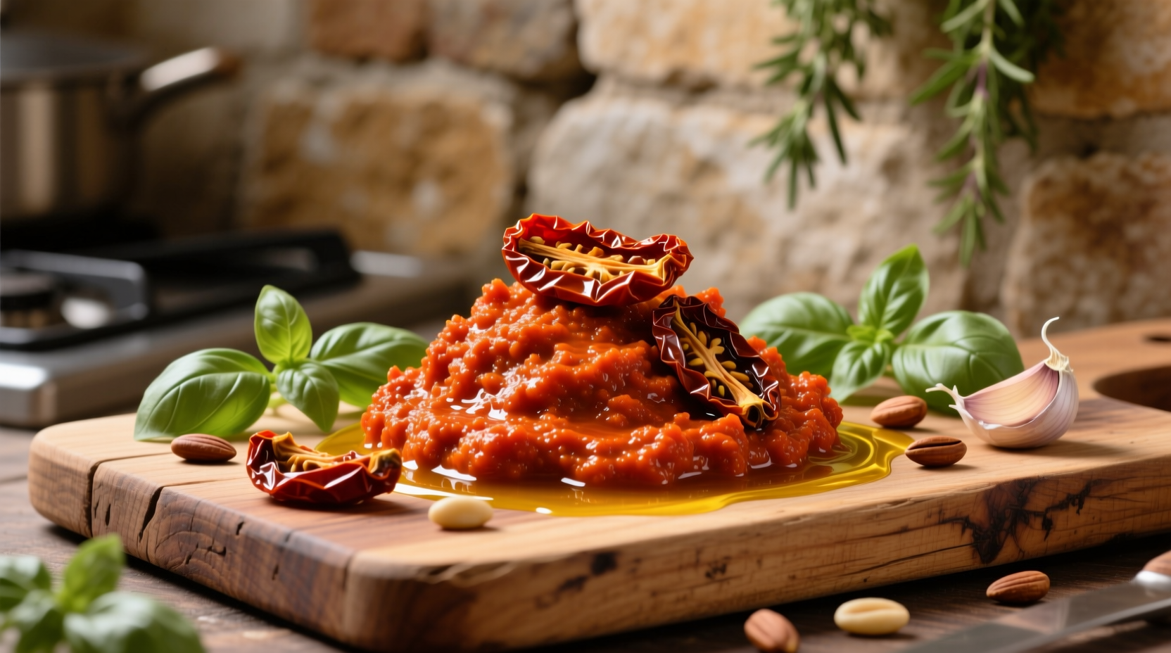 sun dried tomato pesto