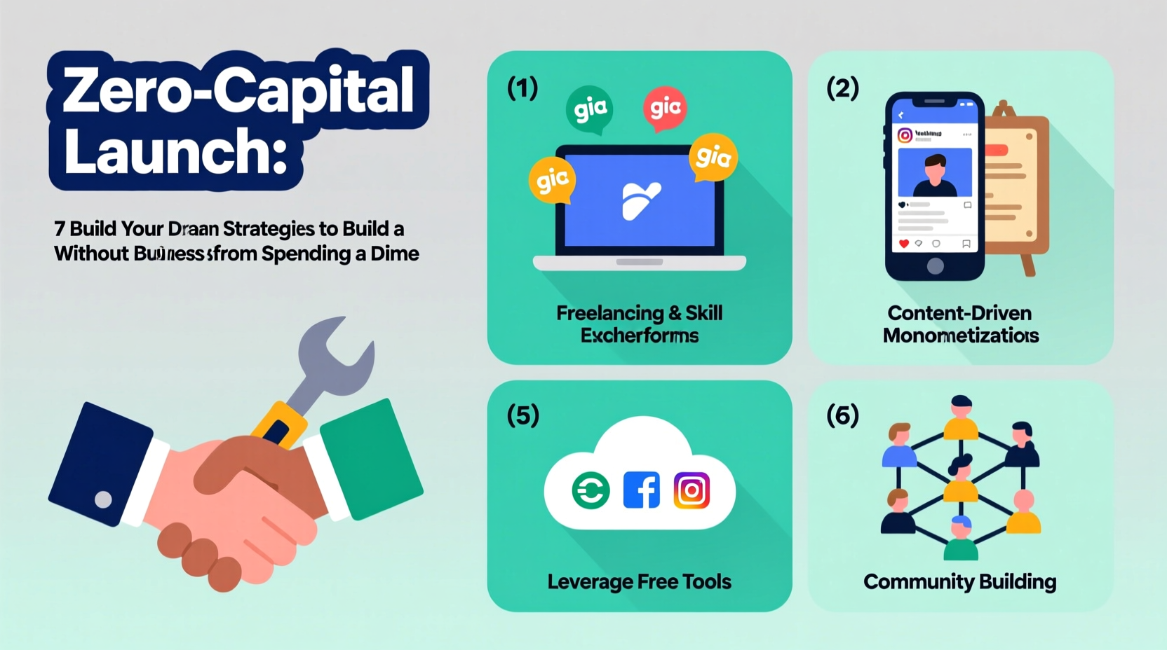 creative strategies to launch a successful business without any startup capital