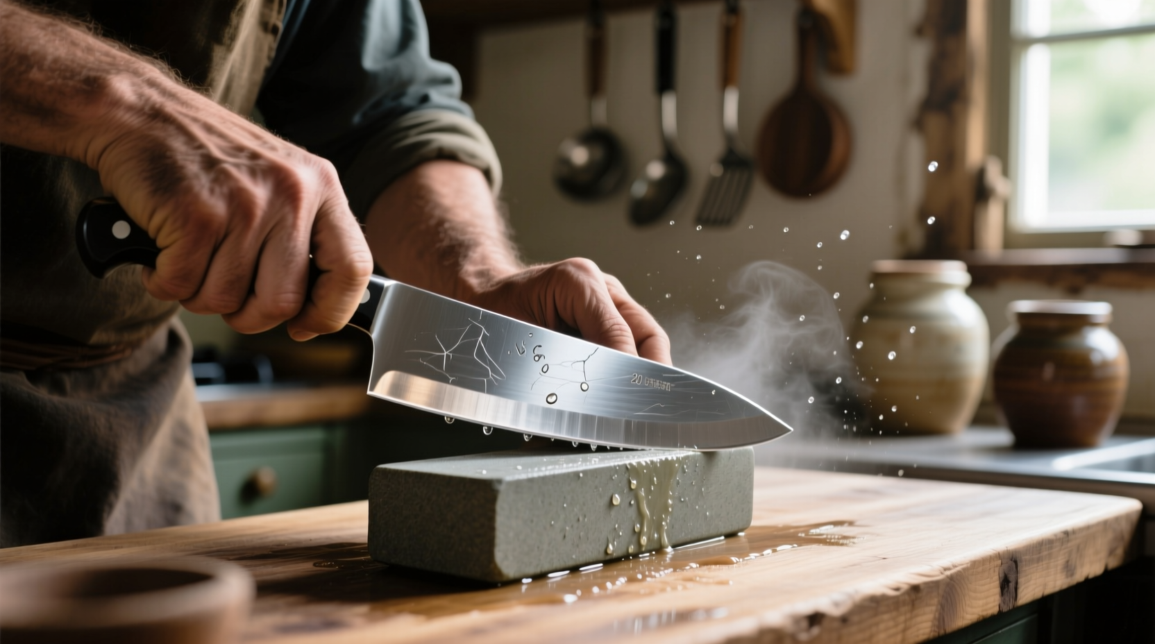 how to sharpen a knife