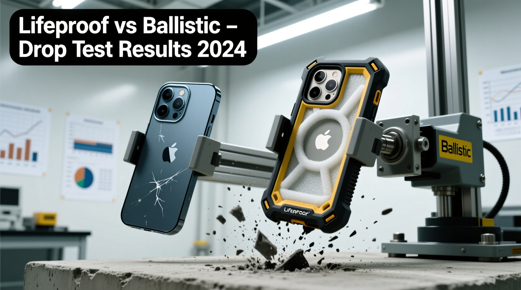 lifeproof vs ballistic case which iphone case really survives a drop test
