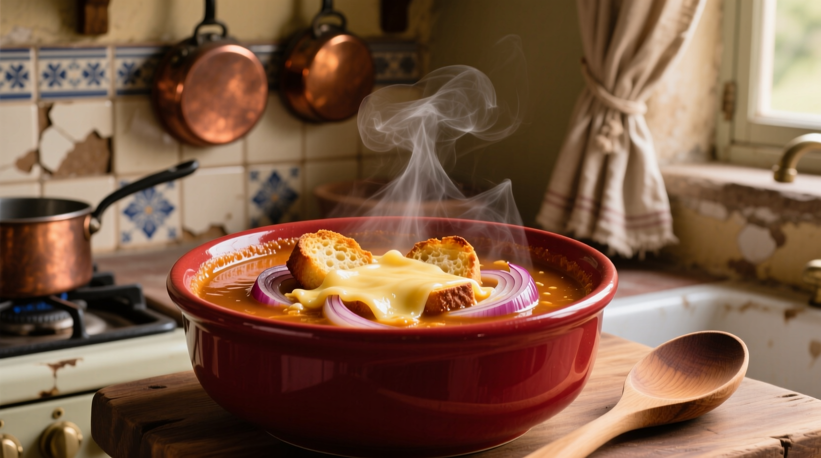 red onion soup