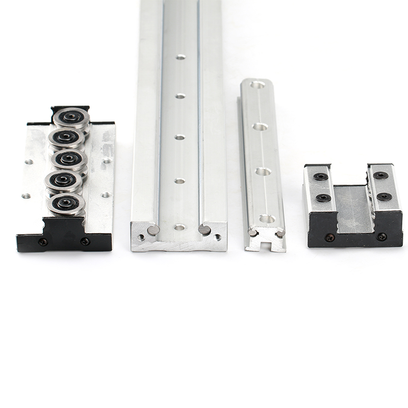 External double-axis Dual Shafts Linear Sliding Guides LGD6 LGD8 LGD12 LGD16 roller guide