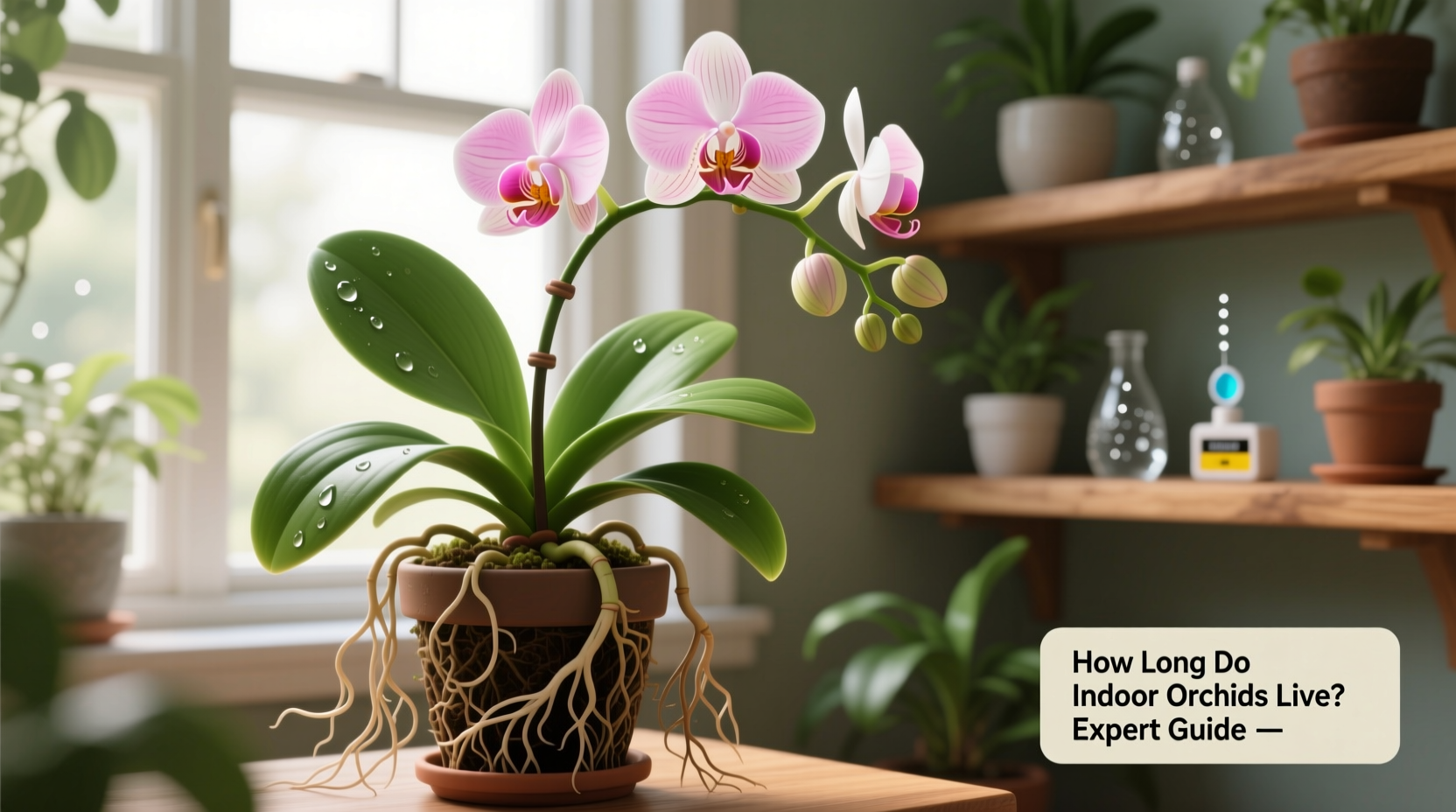 how long do indoor orchids live