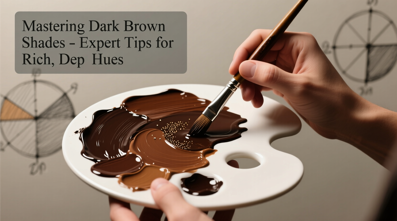 mastering dark brown shades expert tips for mixing and creating rich deep brown colors