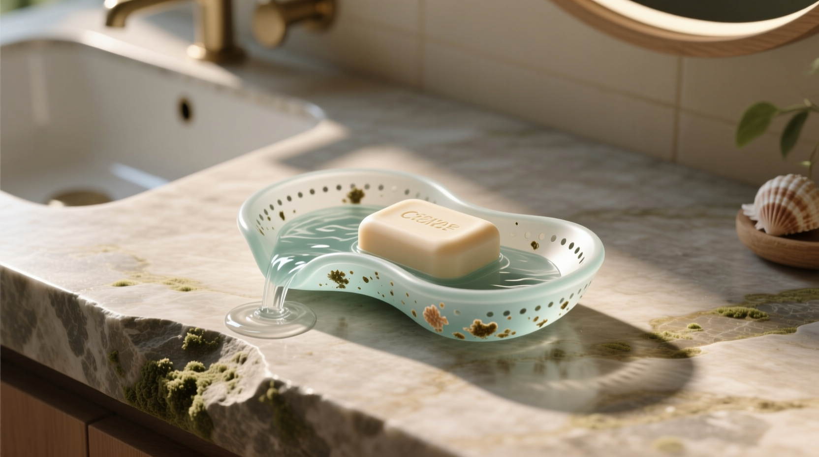 create a no waste soap dish