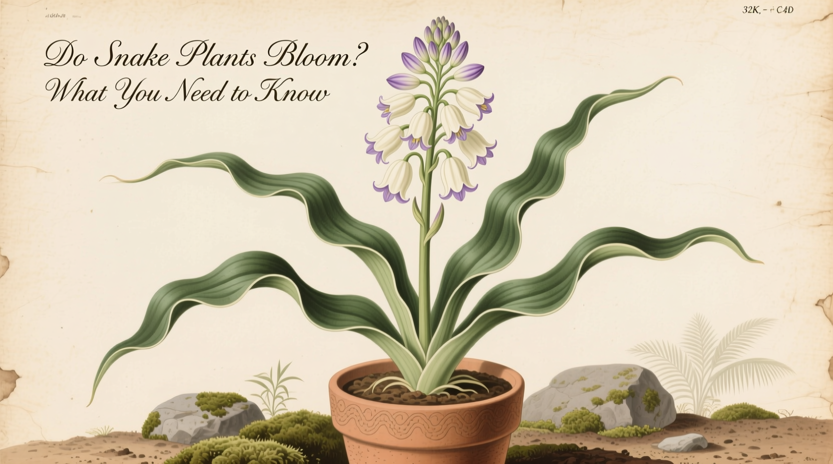 do snake plants bloom