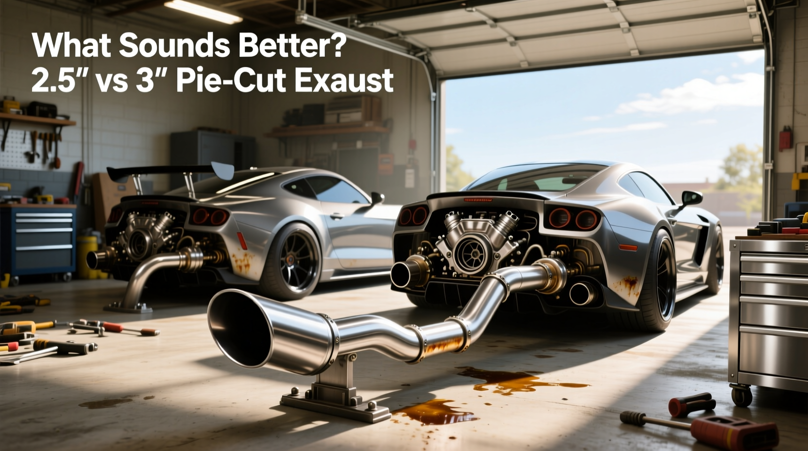 2.5 vs 3 inch exhaust which sounds better 