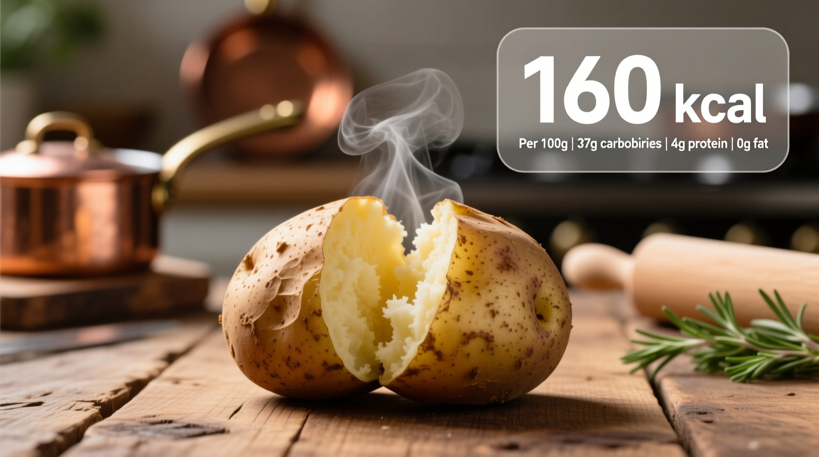 calories in a potato