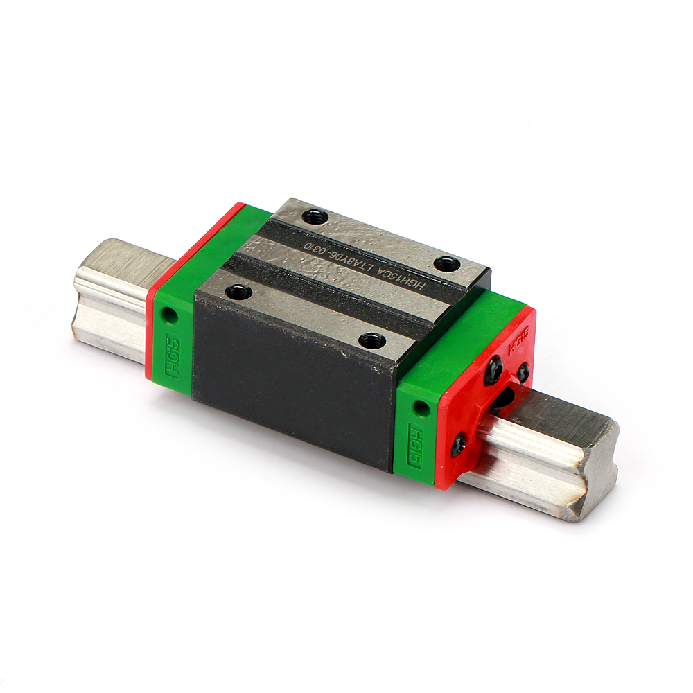 15mm width square linear guide rails HGR with flange block Slider bearings HGR15 HGW15CC HGH15CA