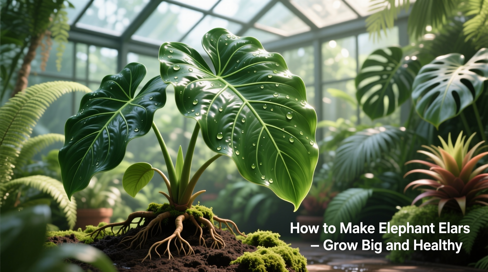 How to Make Elephant Ears Grow Big and Healthy