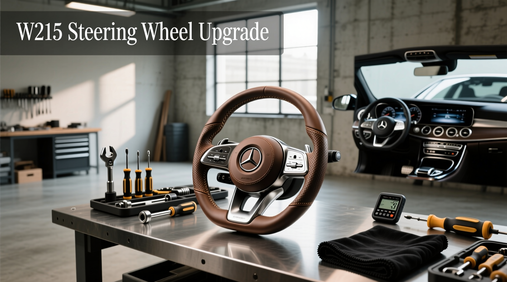 How to Upgrade W213 Steering Wheel: OEM, Aftermarket & Retrofit Options