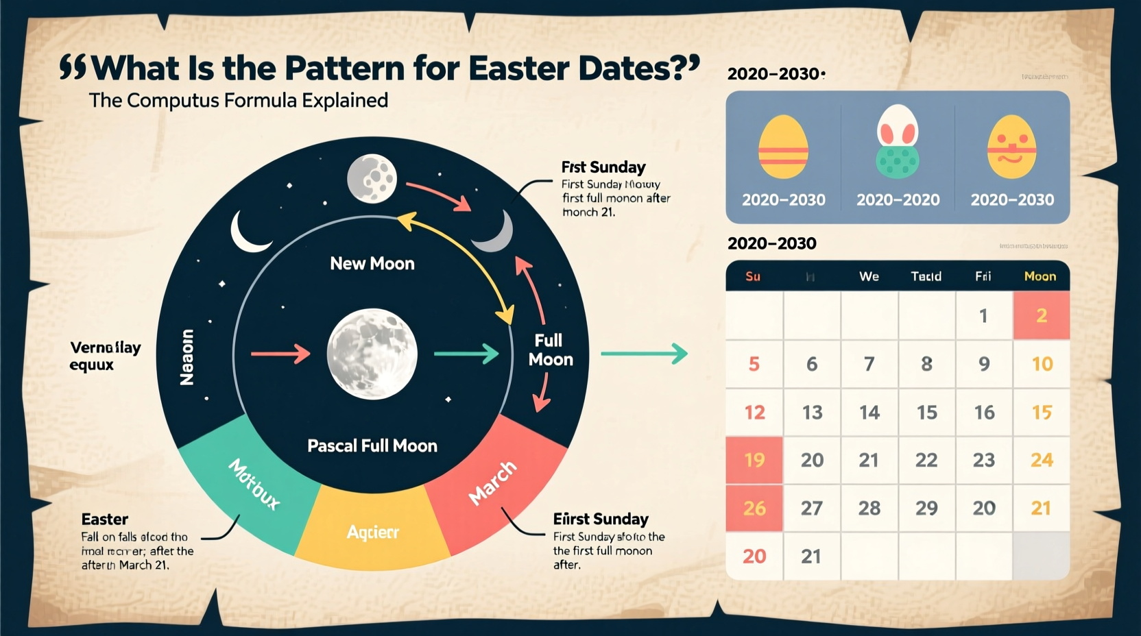 what is the pattern for easter
