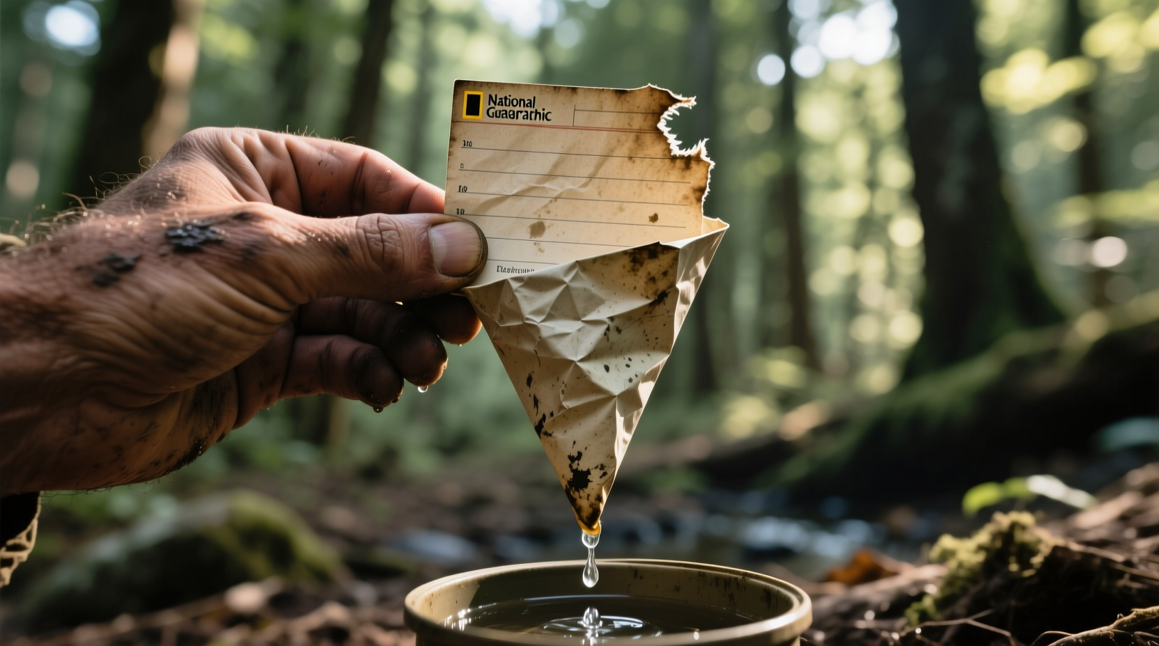 macgyver tip use an index card as a funnel