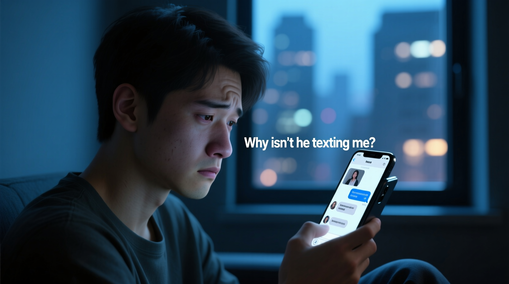 why isnt he texting me understanding the reasons what to do