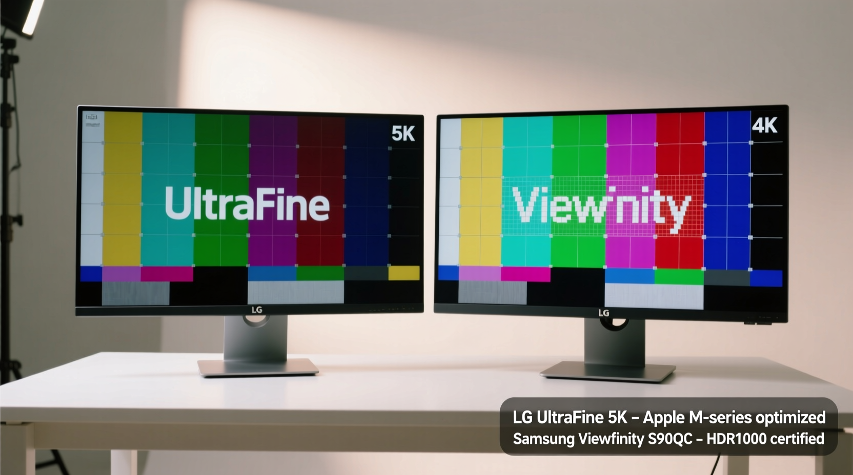 lg ultrafine vs samsung viewfinity which monitor do you actually see the difference with 2