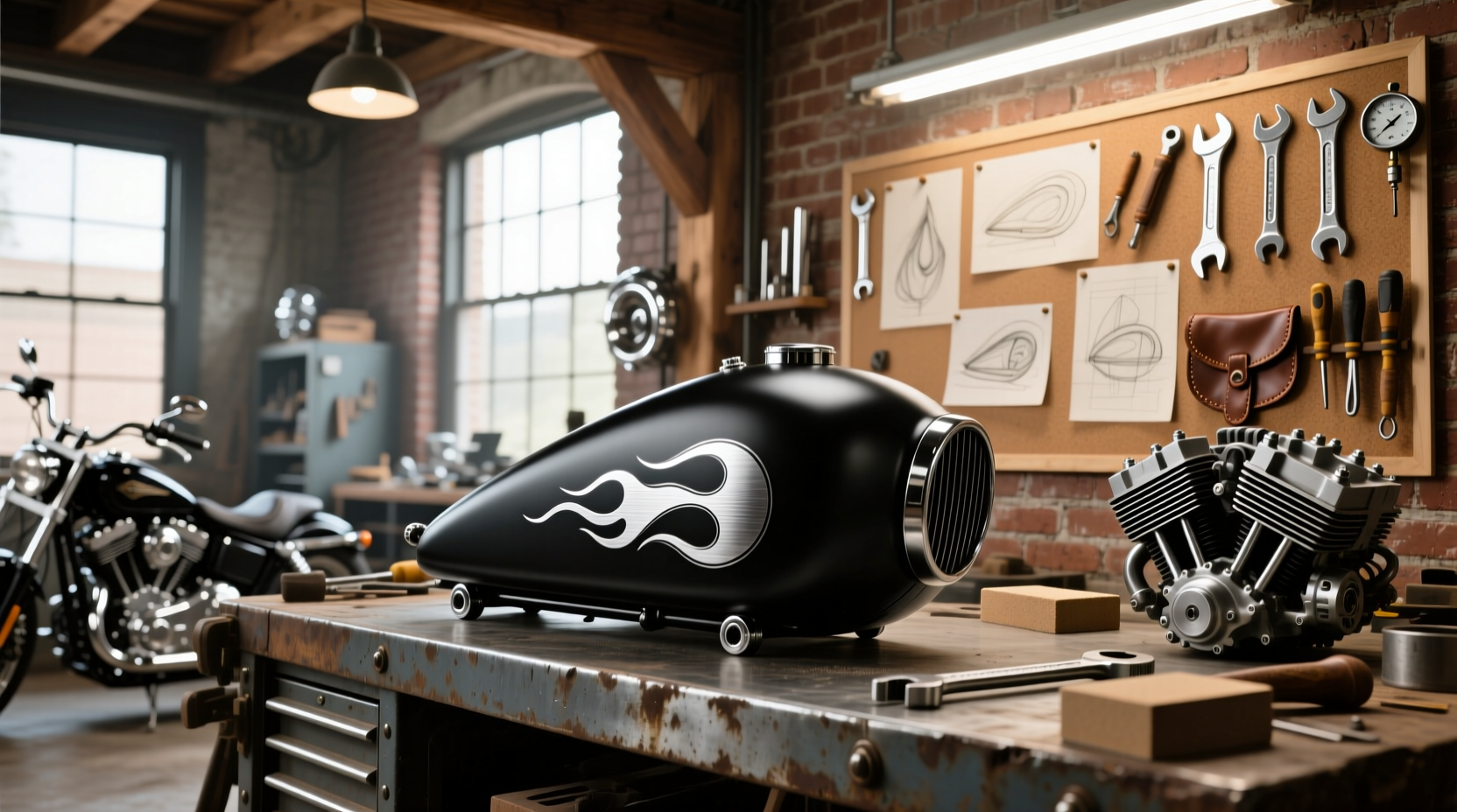 How to Choose a Custom Sportster Gas Tank for Your Harley Build