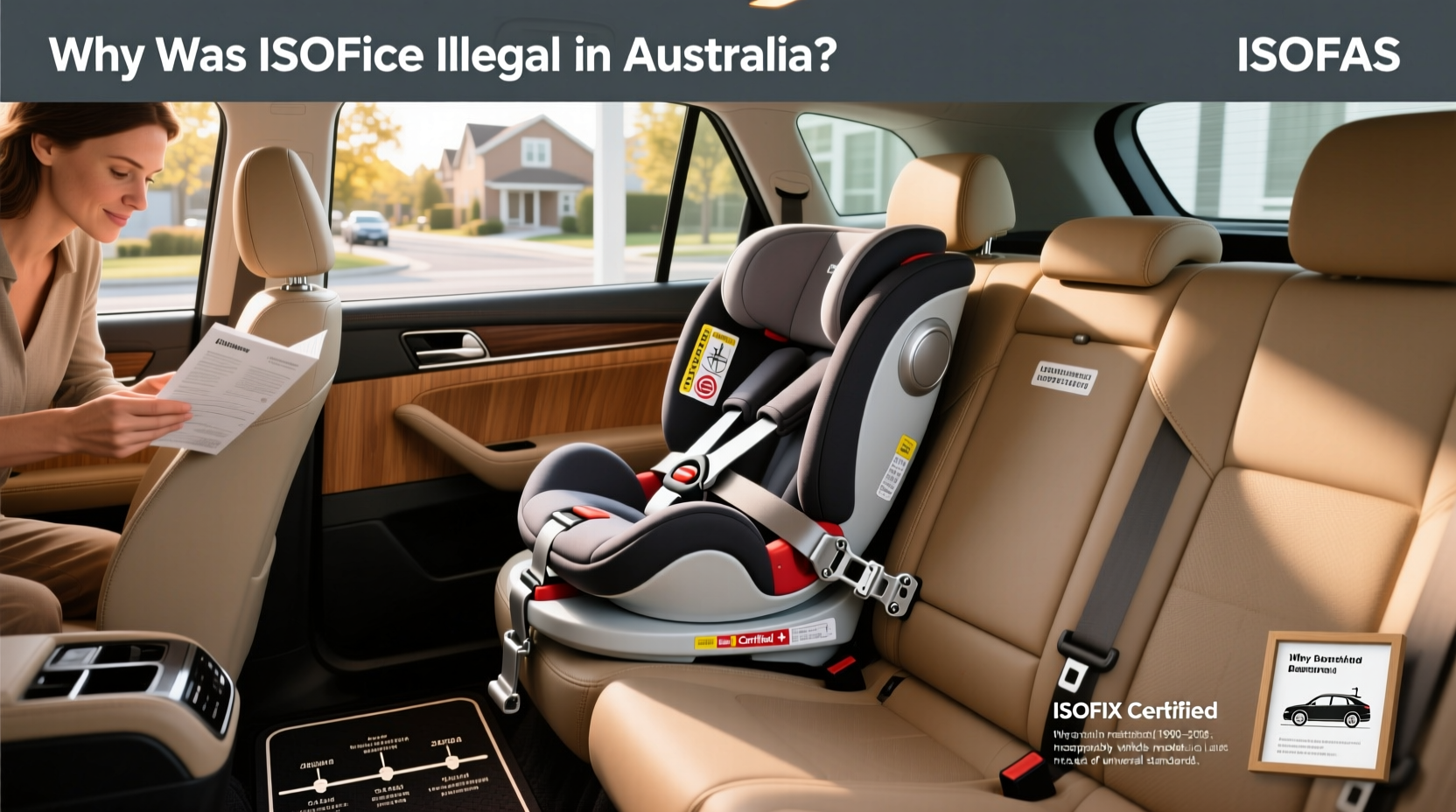 How to choose ISOFIX system,Why was ISOFIX illegal in Australia?