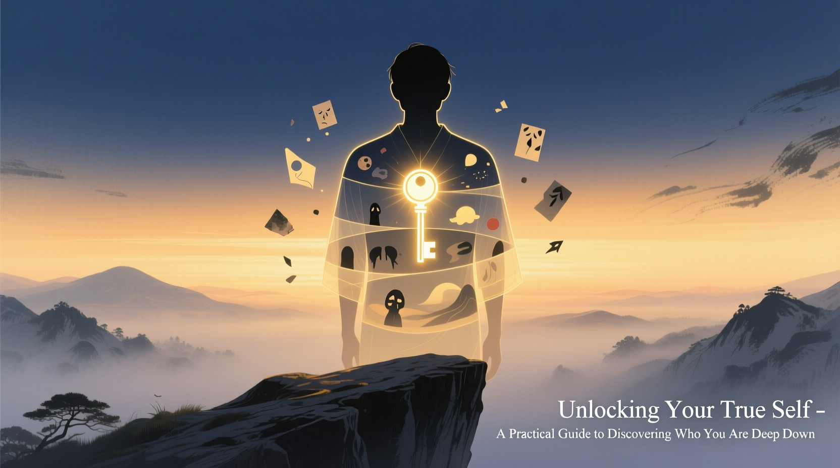 unlocking your true self a practical guide to discovering who you are deep down