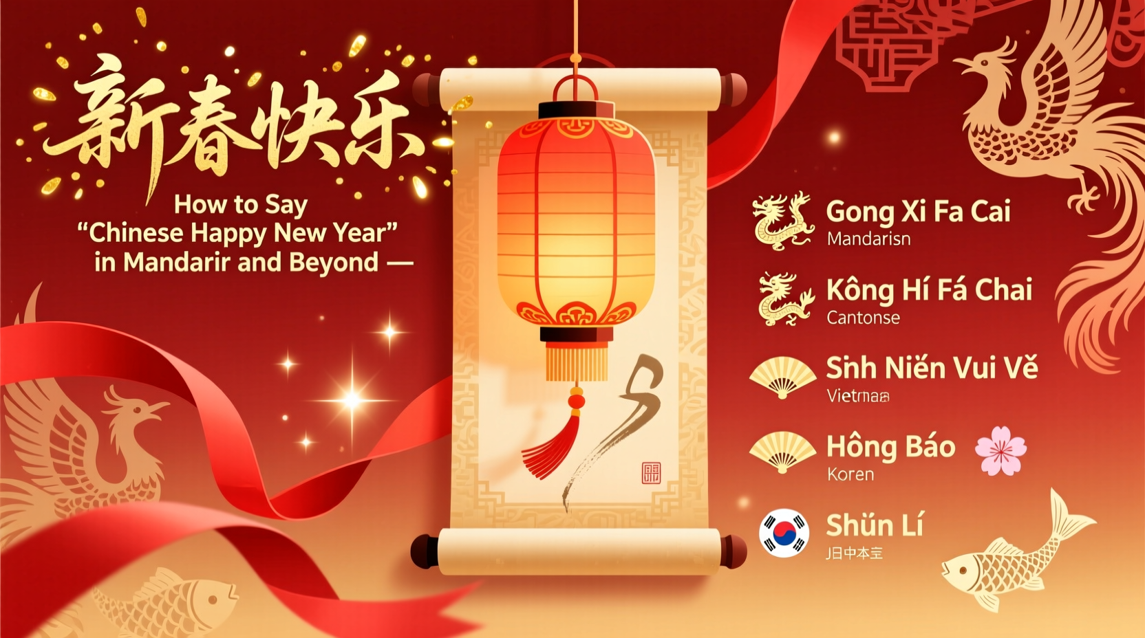 how do you say chinese happy new year