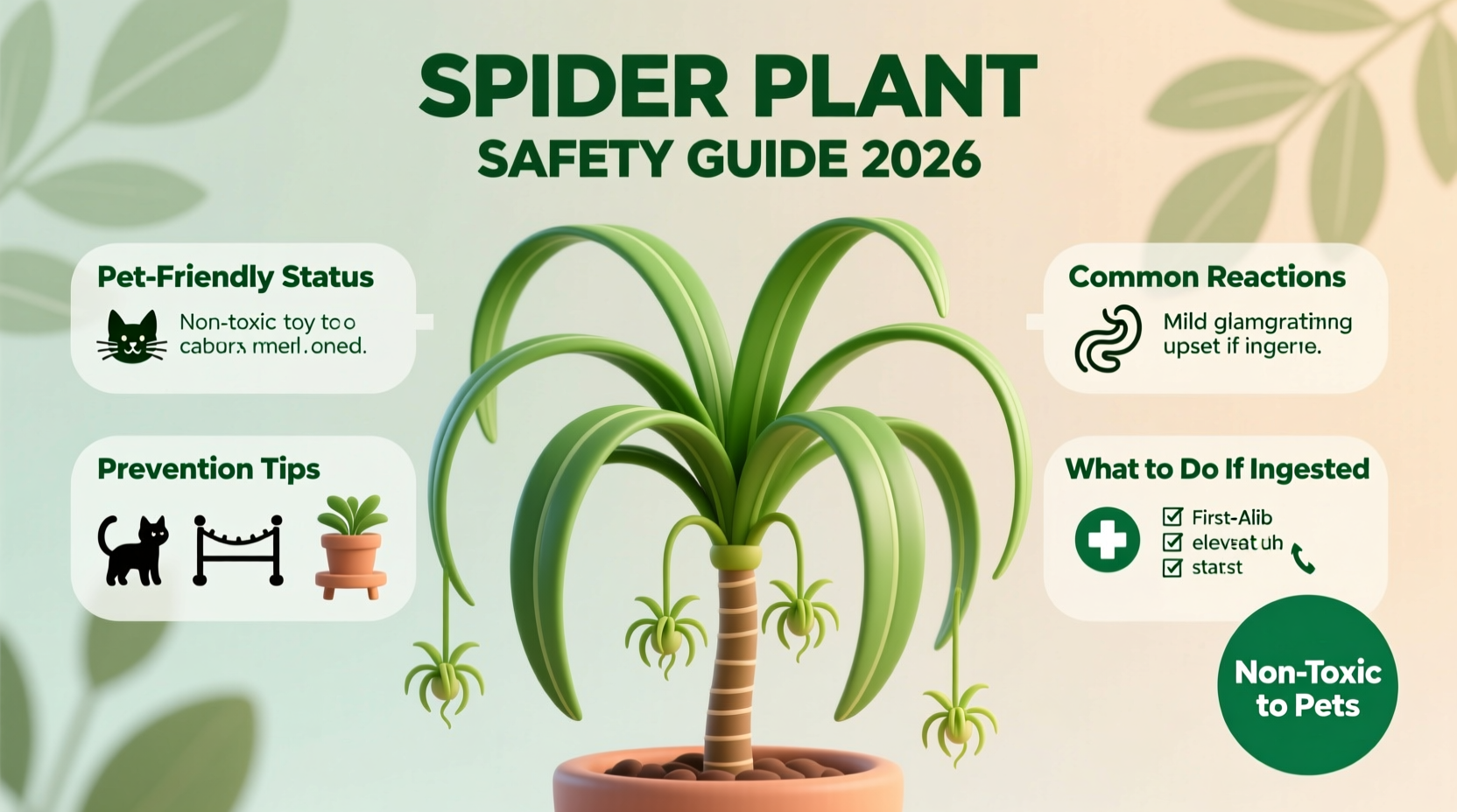 Are Spider Plants Pet Friendly? Safety Guide for 2026