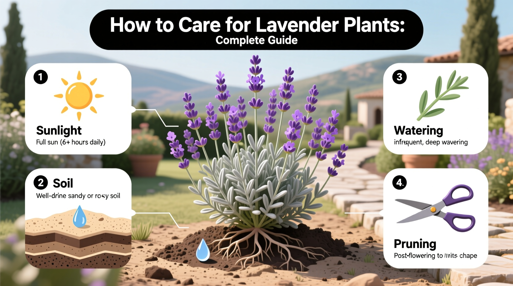 how to care of lavender plants