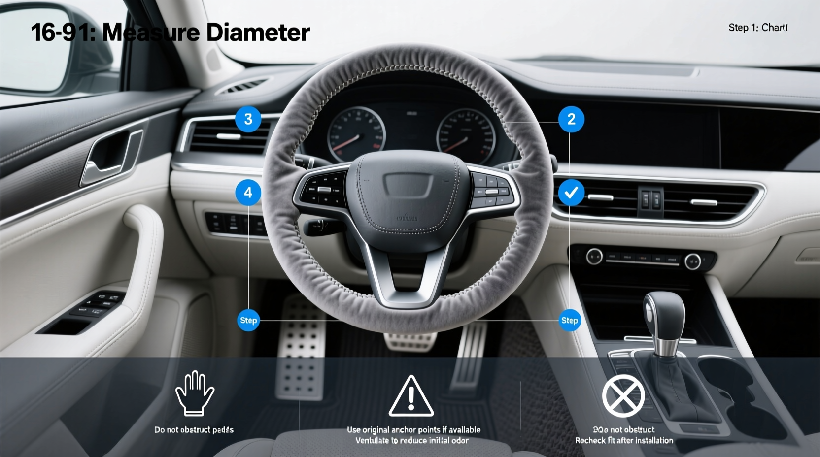 Steering Wheel Covers Size Chart Buying Guide