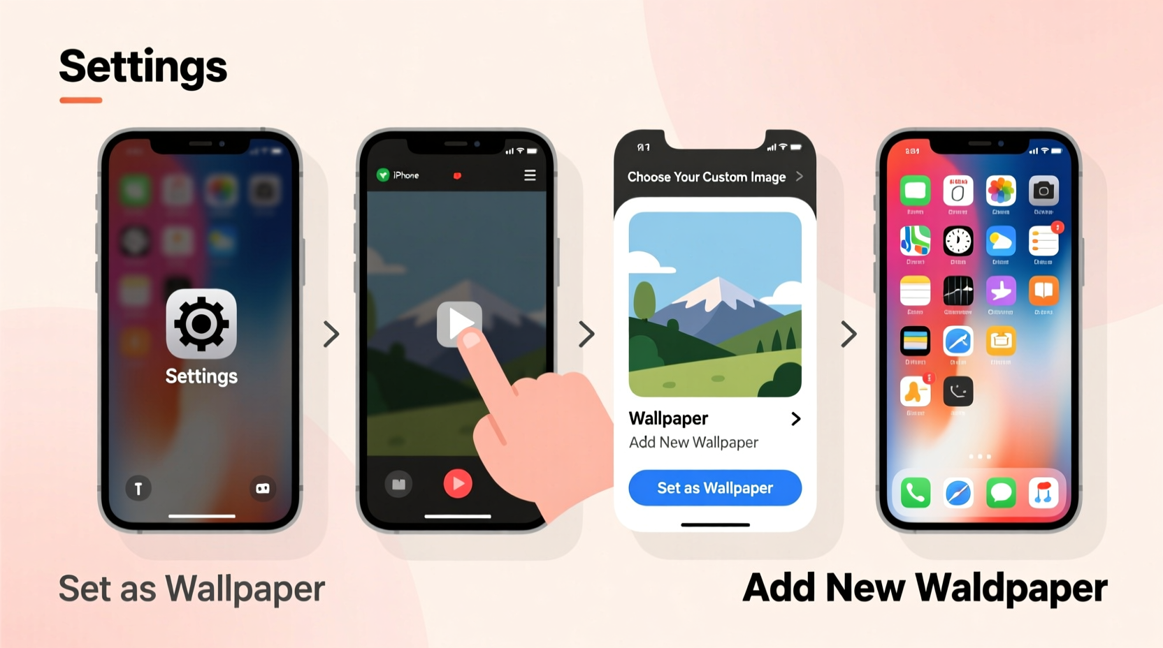 step by step guide to installing custom iphone wallpapers on ios 16 for a personalized look