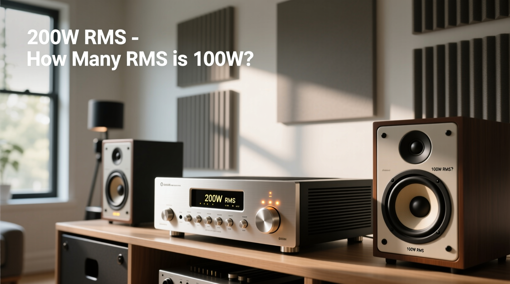 200 Watts RMS, How Many RMS Is 100 Watts? Buying Guide