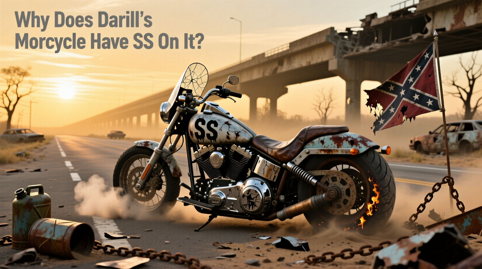 What Motorcycle Does Daryl Ridenull