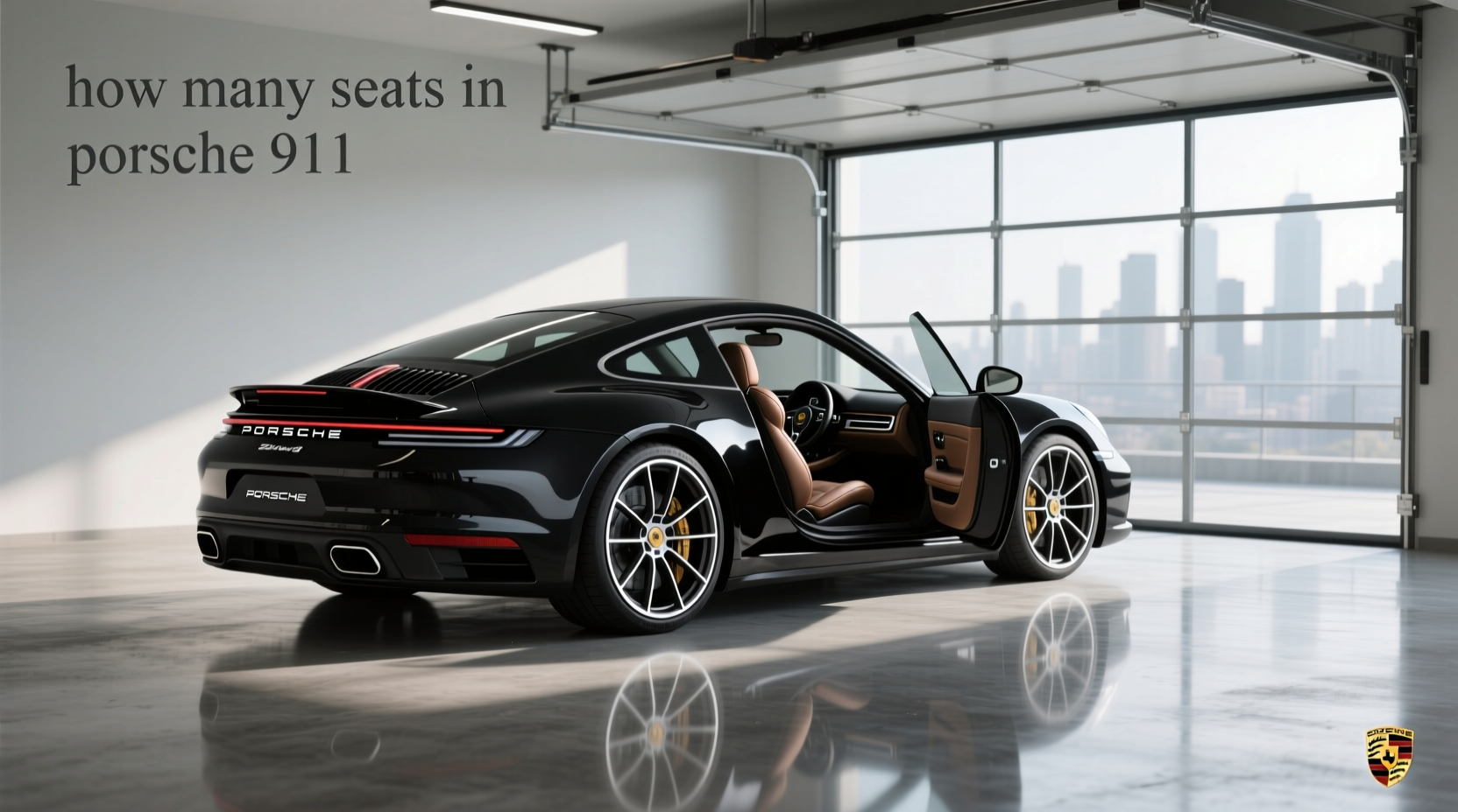 How many seats in a Porsche 911? Interior layout explained