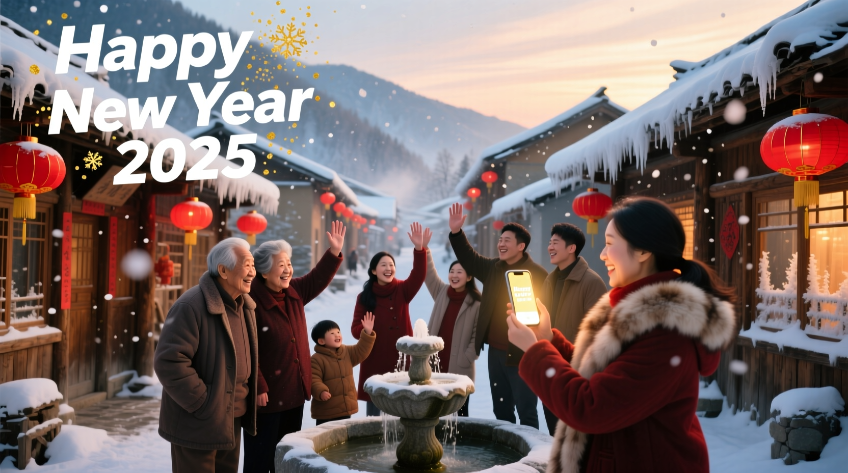 how to wish happy new year in january