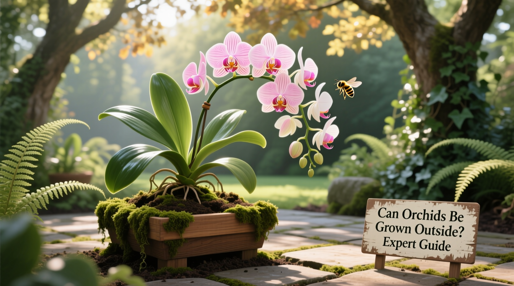 can orchids be grown outside