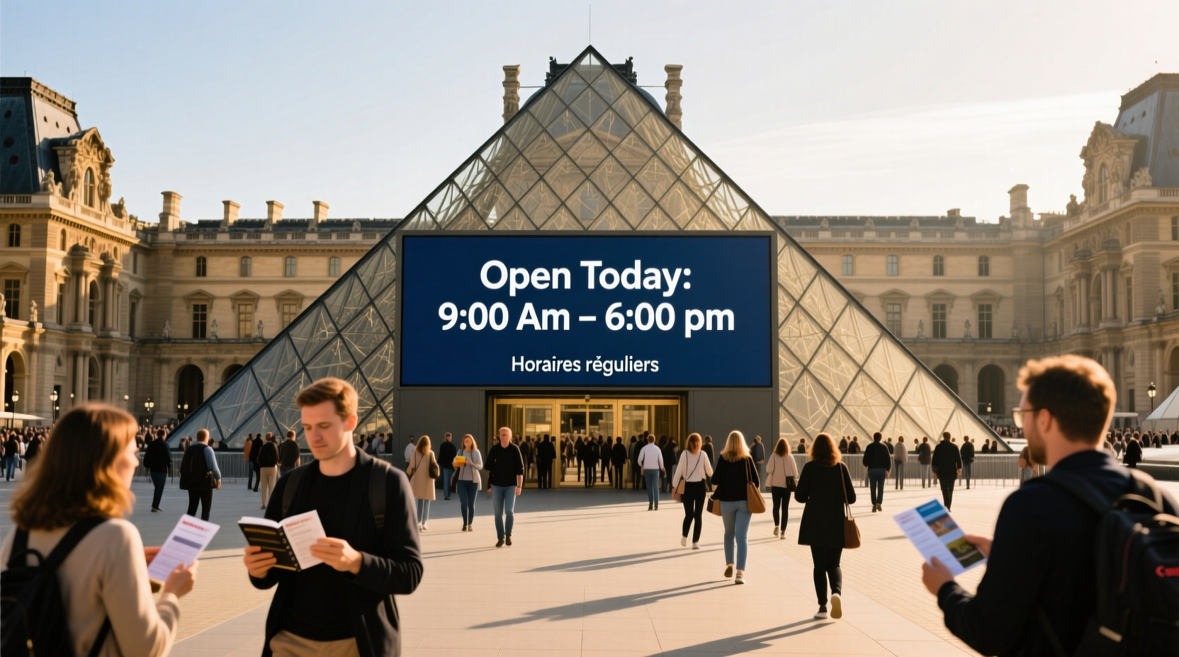 is the louvre open on sundays