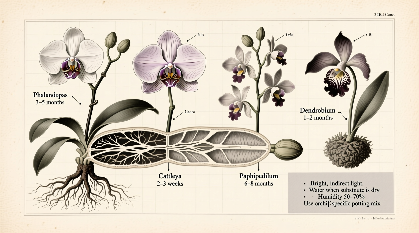 How Long Do Orchids Bloom For? (By Type & Care Tips)