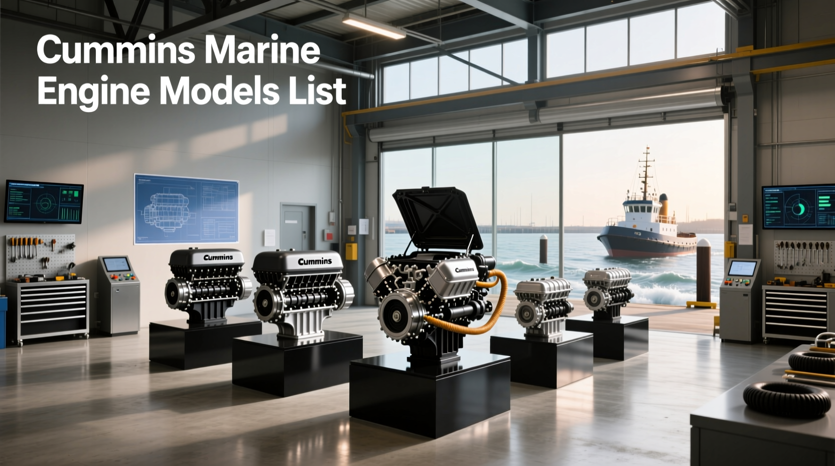 What Are the Cummins Marine Engine Models Available for Boats?