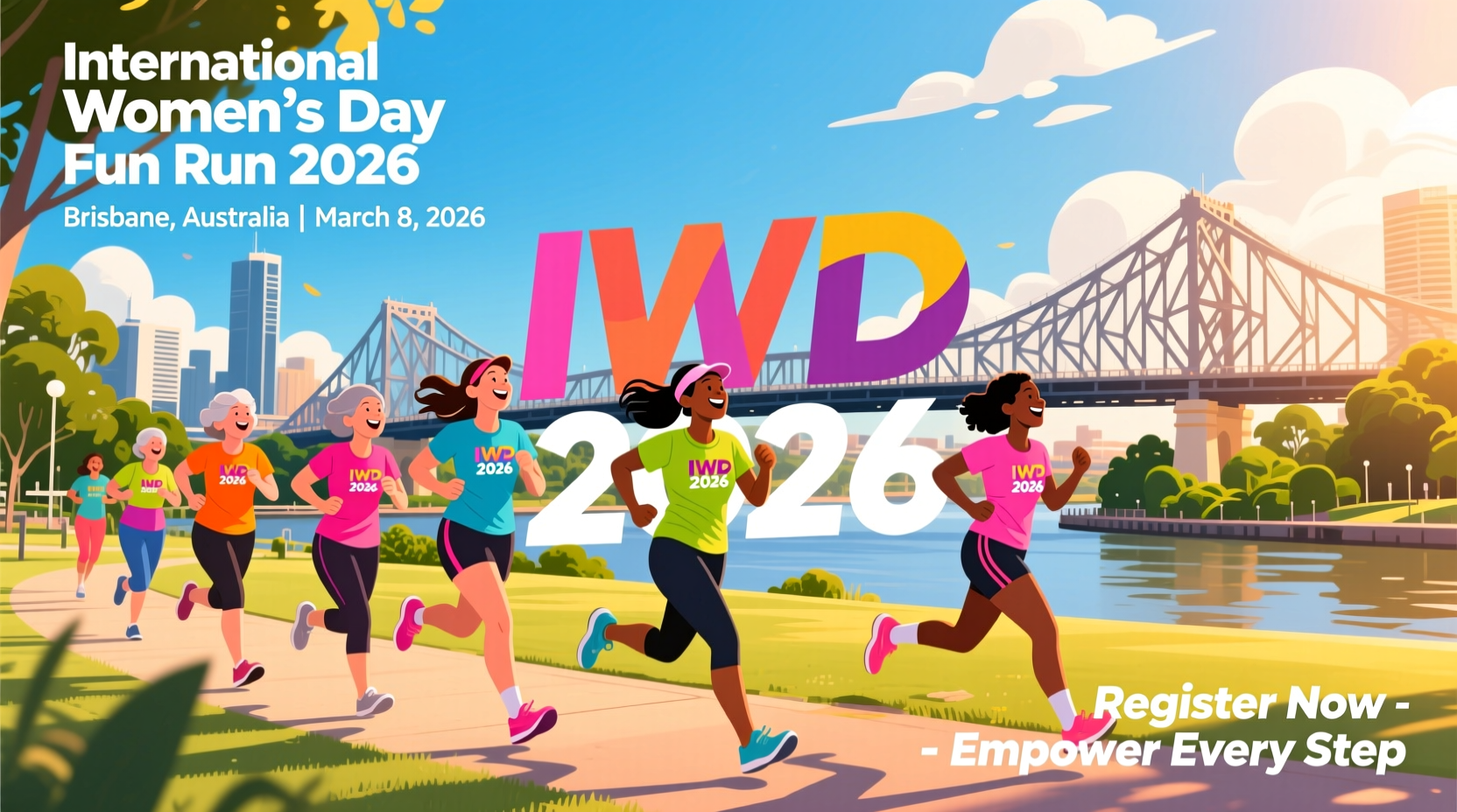 international womens day fun run brisbane