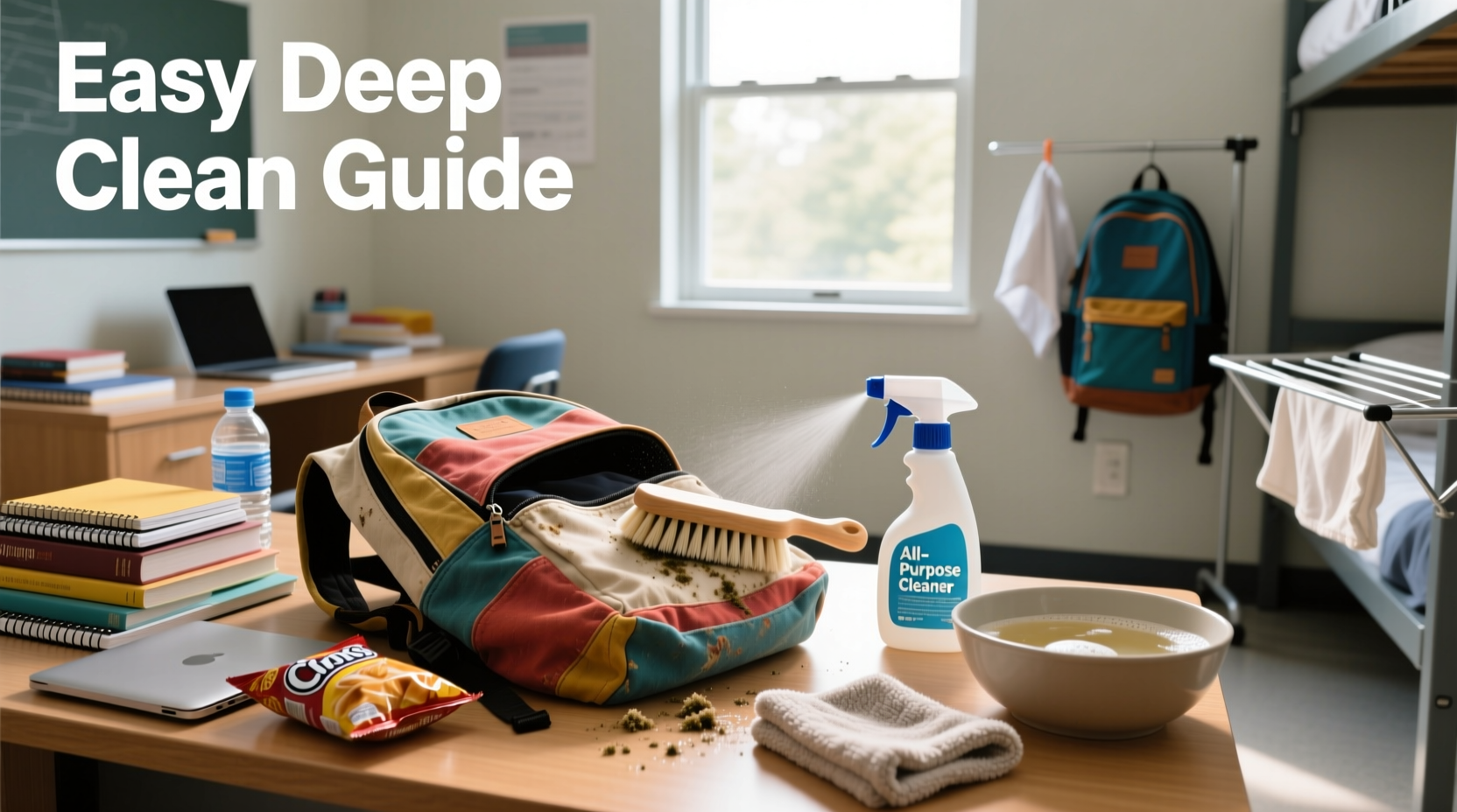 effective and easy methods to deep clean a students backpack for everyday use