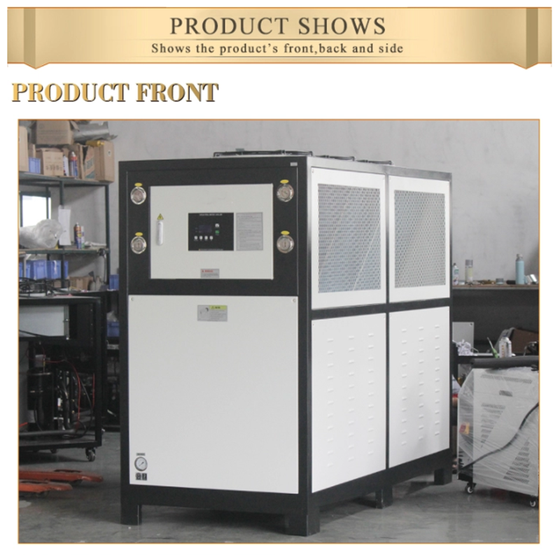 Industrial screw air cooled water chiller