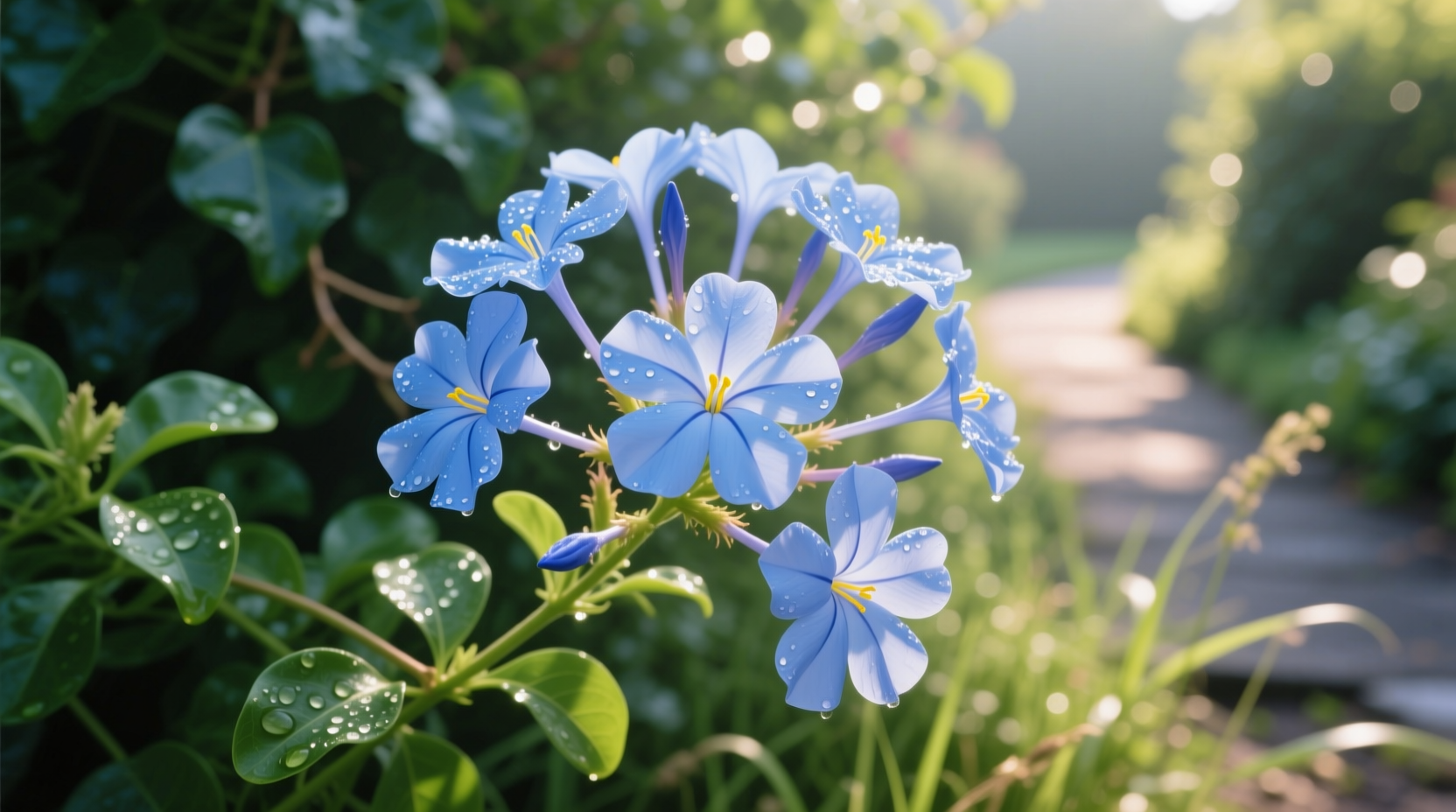 Plumbago Blue Flower: Care, Pruning & Blooming Guide