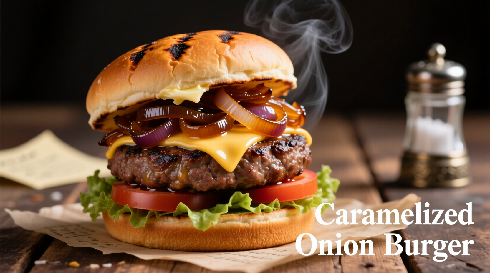 caramelized onion burger