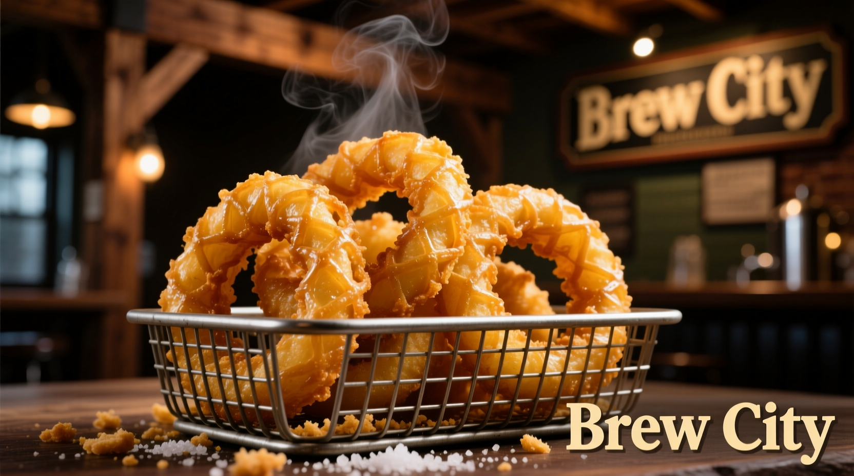Brew City Onion Rings: Milwaukee's Signature Beer-Battered Snack