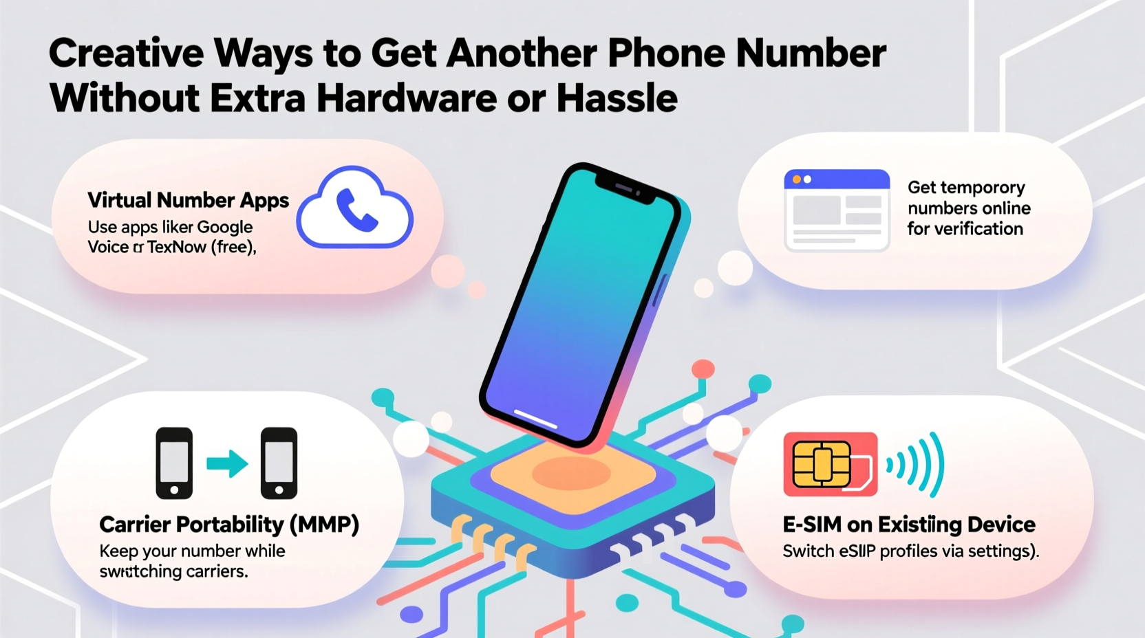 creative ways to get another phone number without extra hardware or hassle