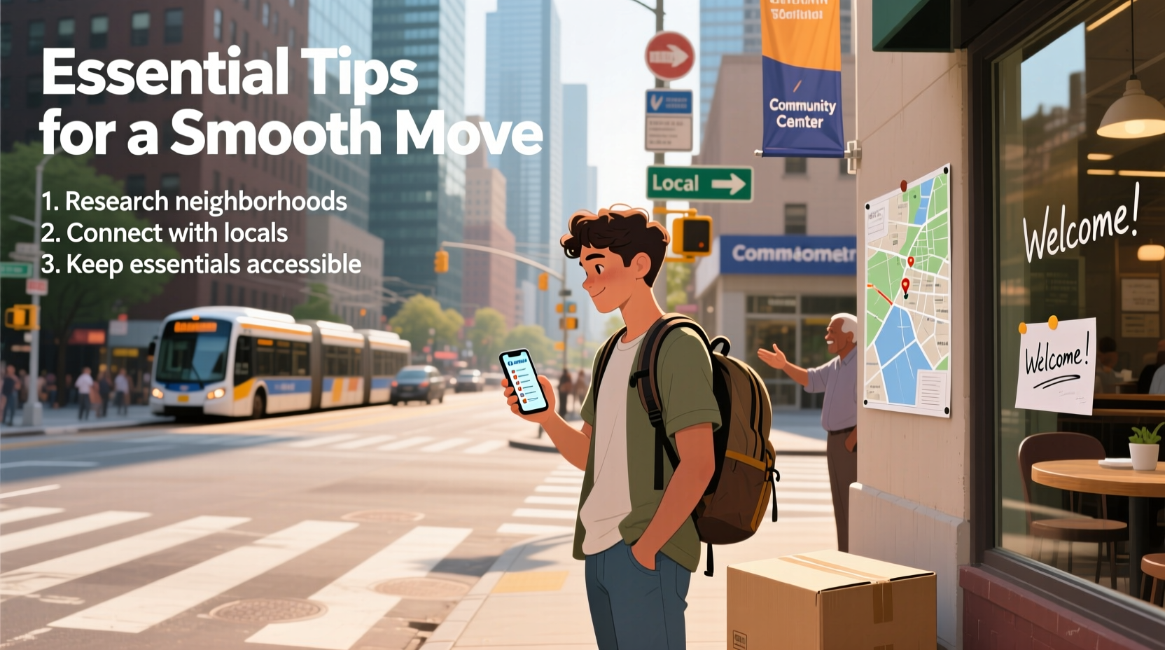 essential tips for a smooth transition when moving to a new city