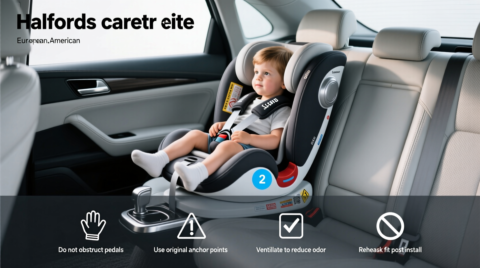 halfords child car seat