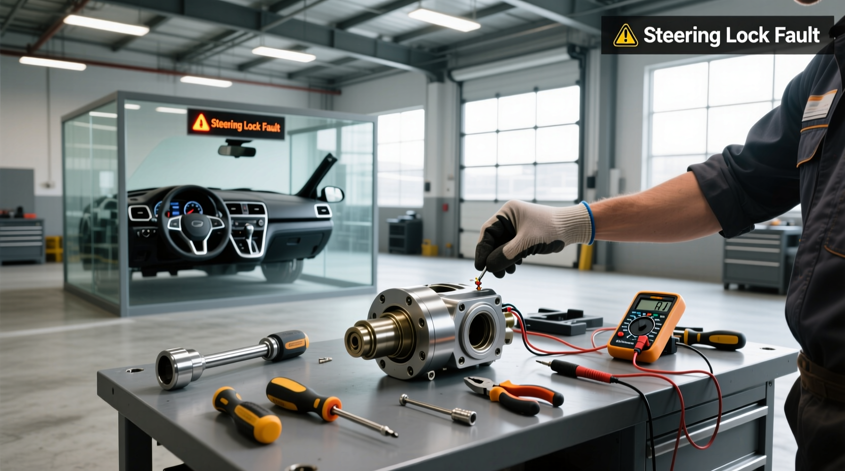 How to choose steering lock module, How to fix steering lock fault?