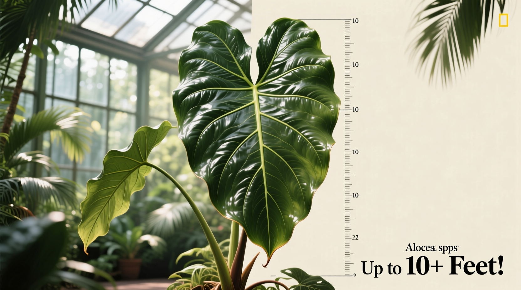 how tall do elephant ear plants get