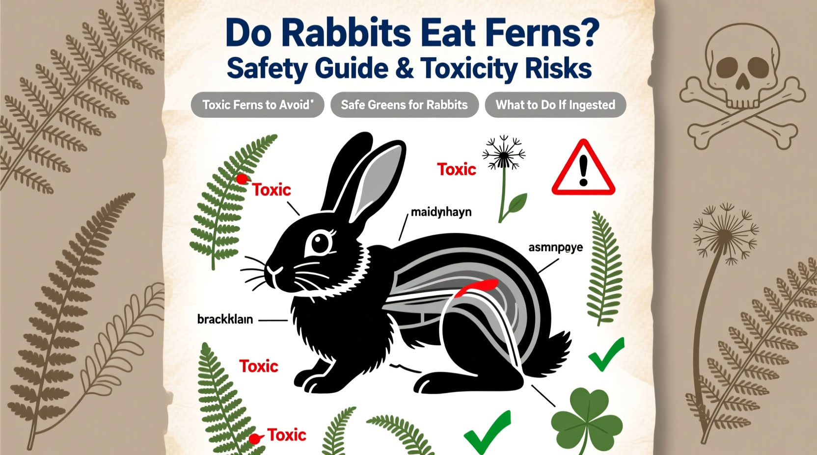 do rabbits eat ferns