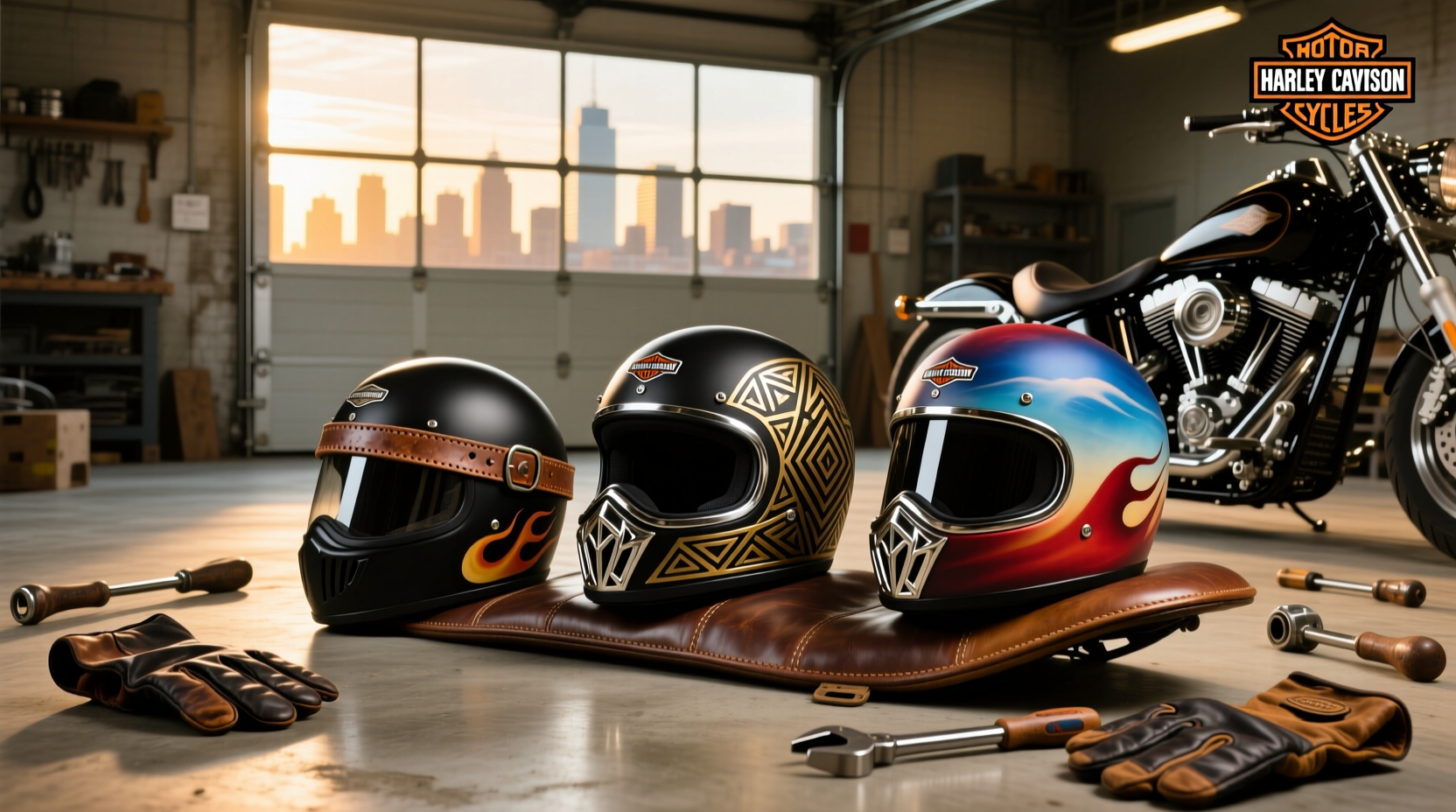 How to Choose Custom Harley Davidson Helmets Safely