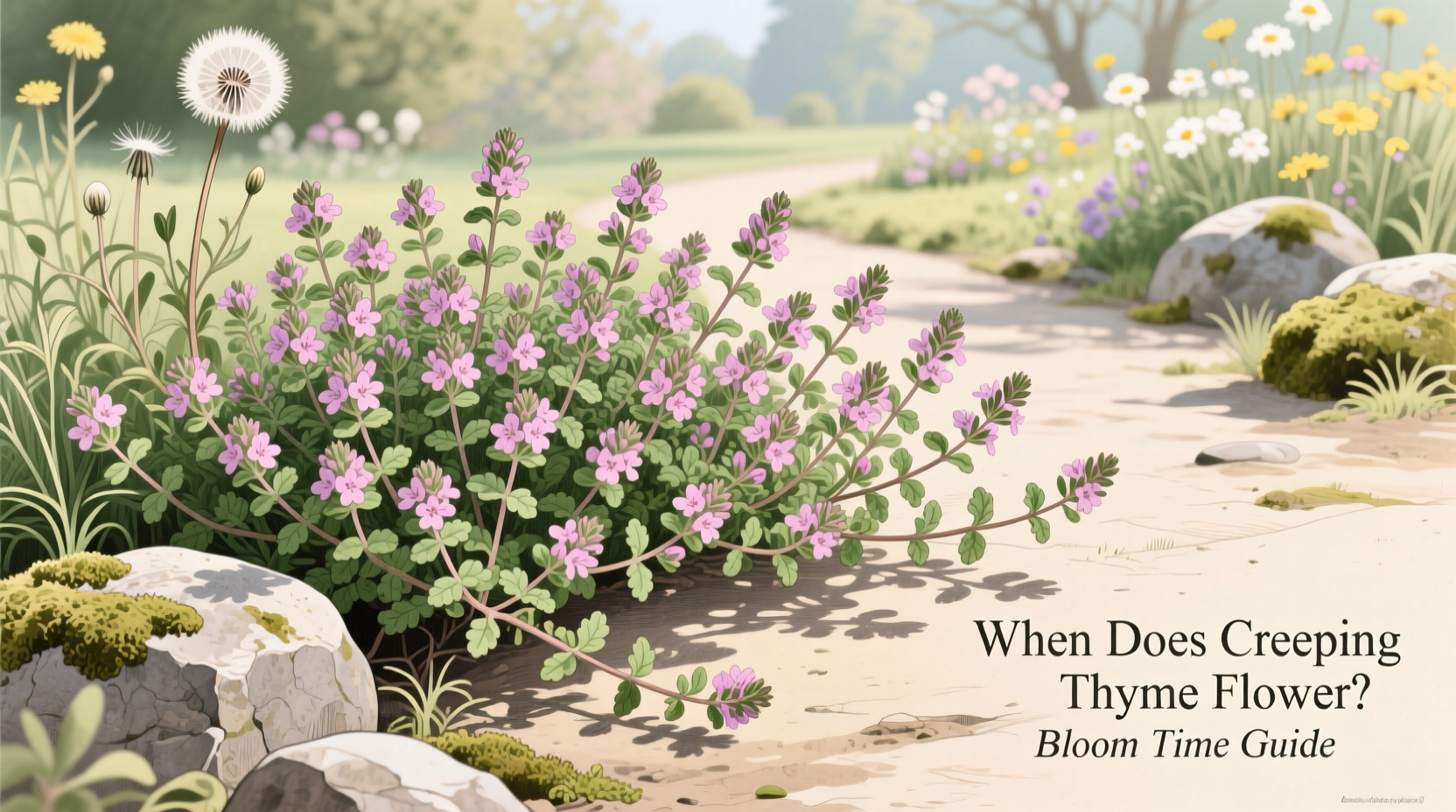 When Does Creeping Thyme Flower? Bloom Time Guide