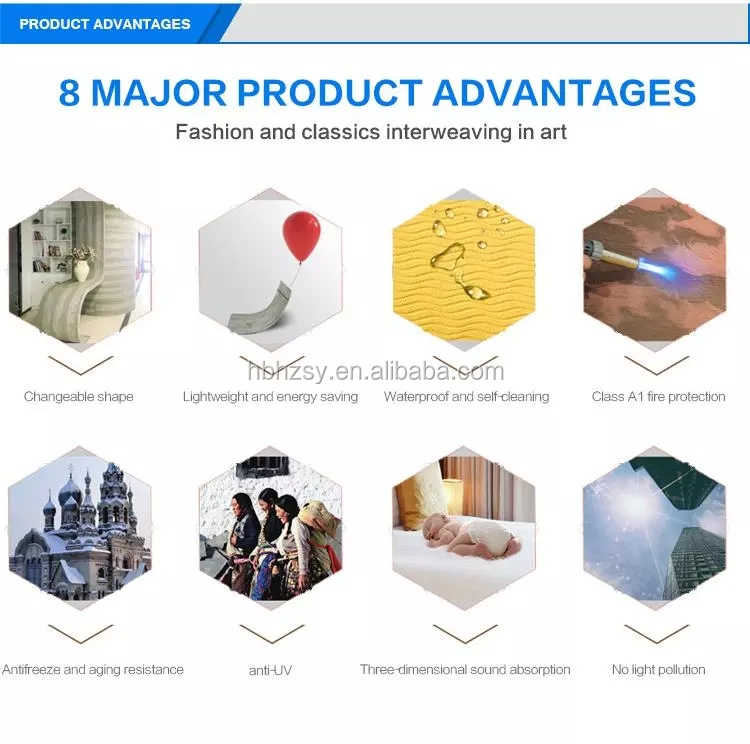 HZSY soft exterior and interior wall bendable travertine natural stone